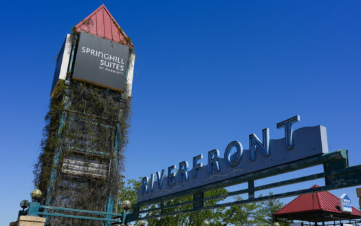 Riverfront lawsuit could settle with City of Lawrence taking over building, hotel vacating